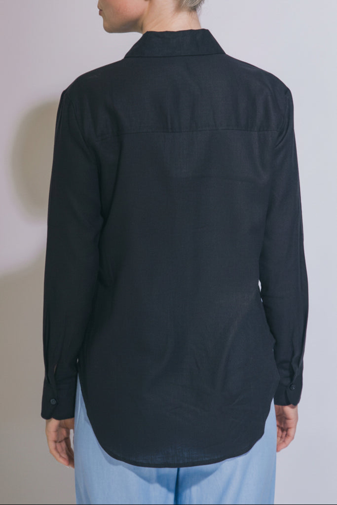 Midnight Muse Button-Up