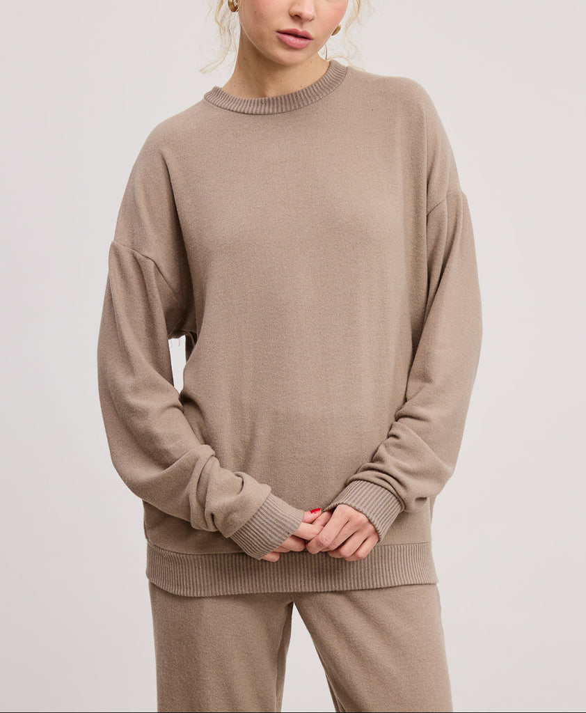 Snuggle Cove Super Soft Long Sleeve Sweater (Assorted Colors)