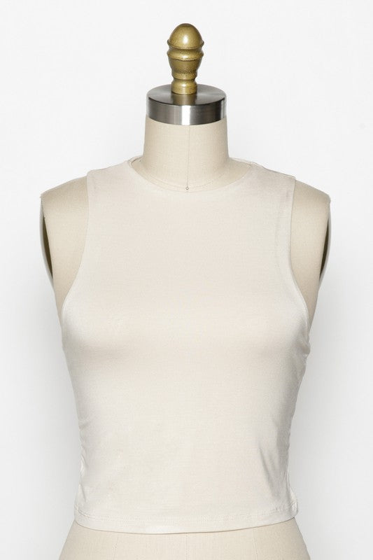 Alex Best Selling Double Layer Crop Top (Assorted Colors)