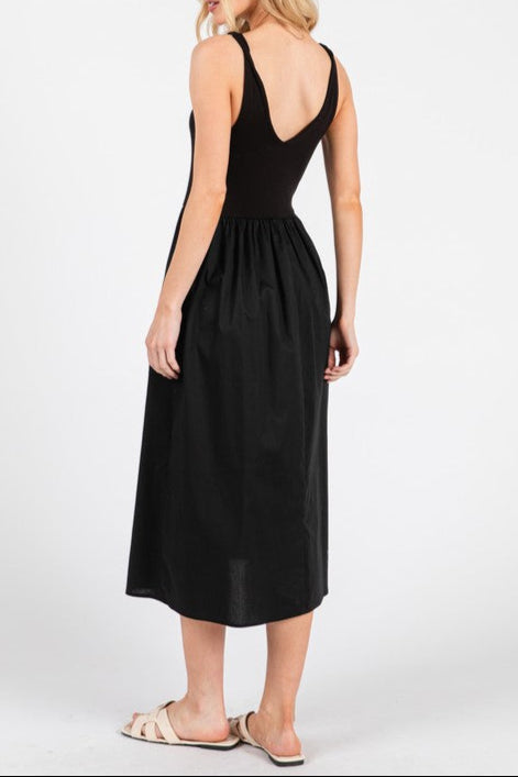 Black Swan Midi Dress