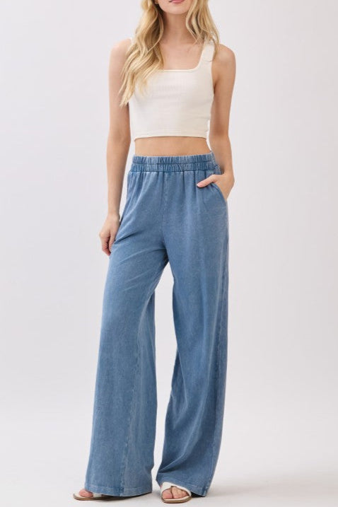 Mineral Chic Wide Leg Pants