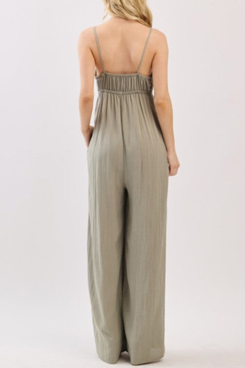 Juliana Front Tie Jumpsuit