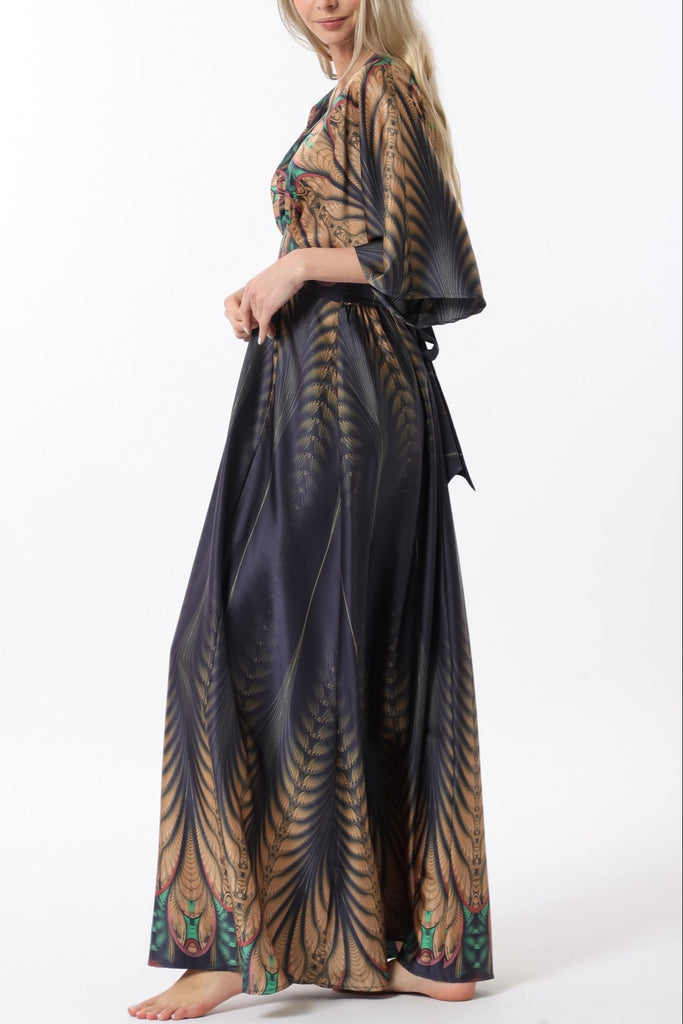 Peacock Plume Dress