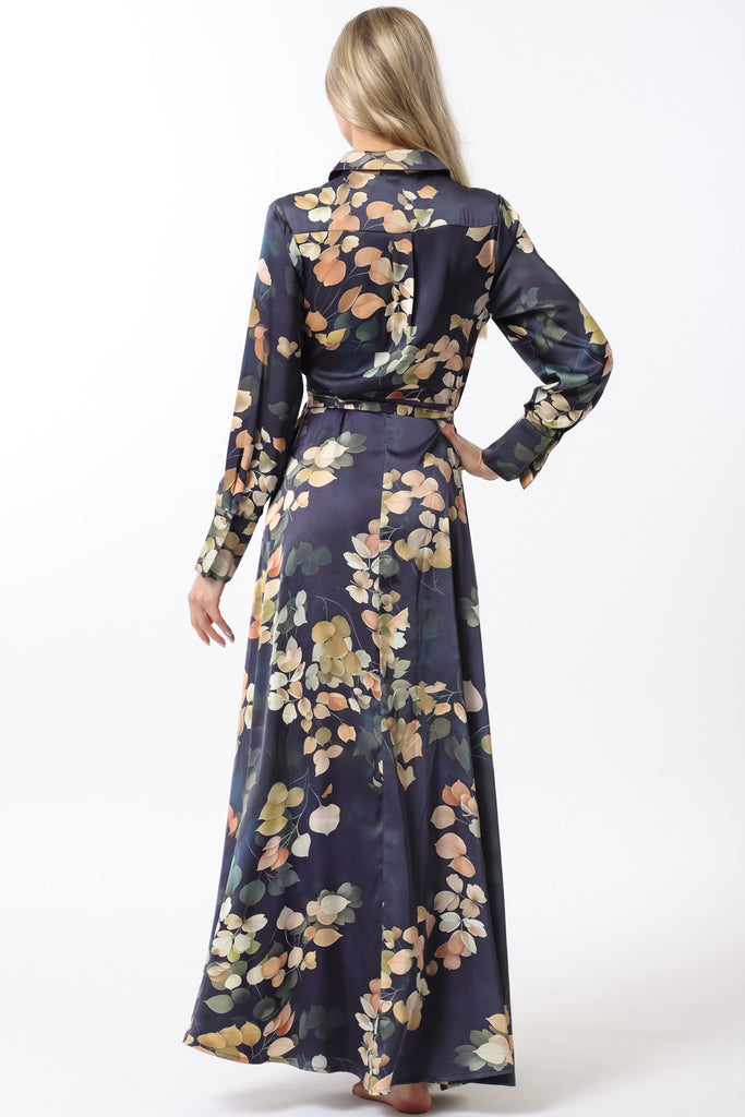 Moonflower Wrap Maxi Dress