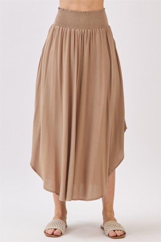 Willow Breeze Flowy Maxi Skirt