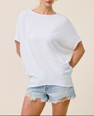 Short Sleeve Dolman Top