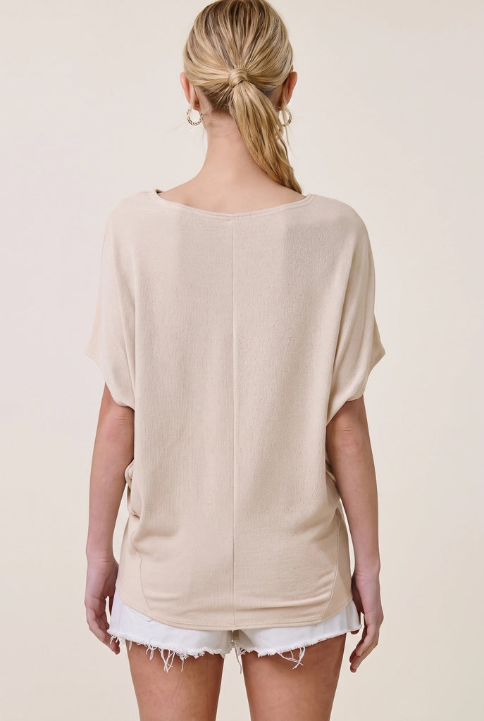 Short Sleeve Dolman Top