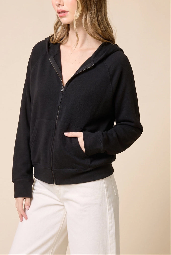 Cashmere Comfy Zip-Up