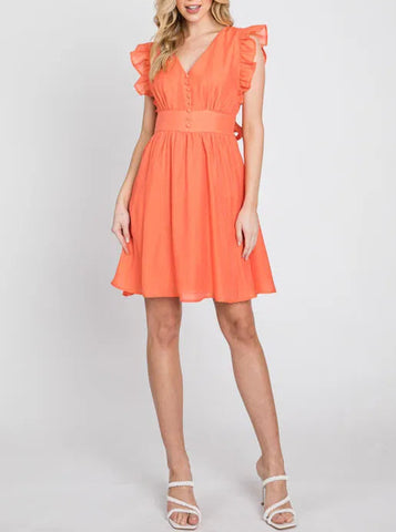 Coastal Stride Vest and Wrap Midi Skirt Two-Piece Set