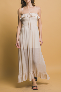 Picnic Hour Smocked Dress