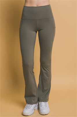 Luxe Flex Flared Bottom Side Pocket Leggings (Assorted)
