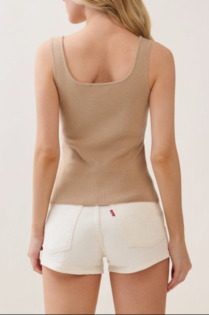 The Sunny Day Square Tank Top