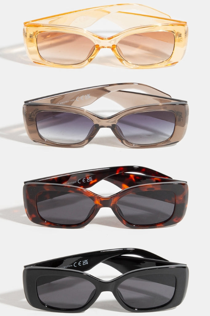 Haute Views Rectangle Sunglasses (Assorted)