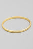 Stargazer With Jewel Accents Bangle With Clasp Closure In Gold
