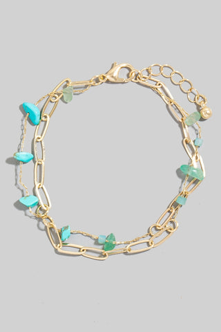 Plain and Simple Thick Hinge Bracelet (Gold/Silver)