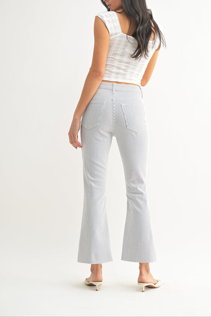 Line Dancer Crop Flare Jeans