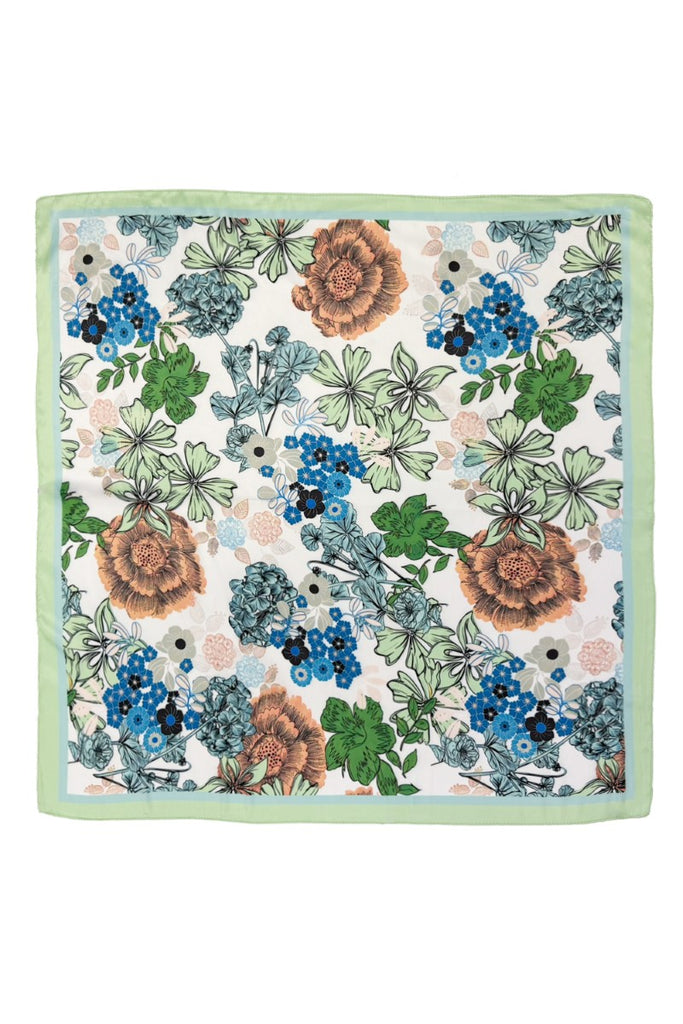 Flower Burst Multi Colored Scarf (Assorted Colors)