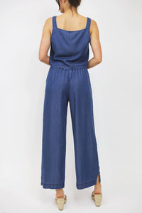 Denim Days Square Neck with Wide Leg Set