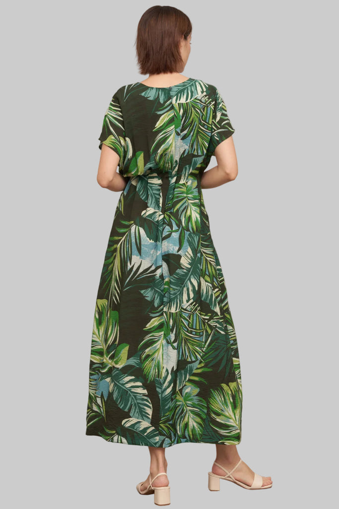 Tropical Canopy Maxi Dress