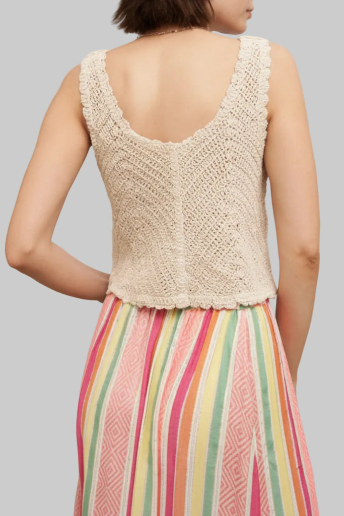 Free Spirit Crochet Tank Top