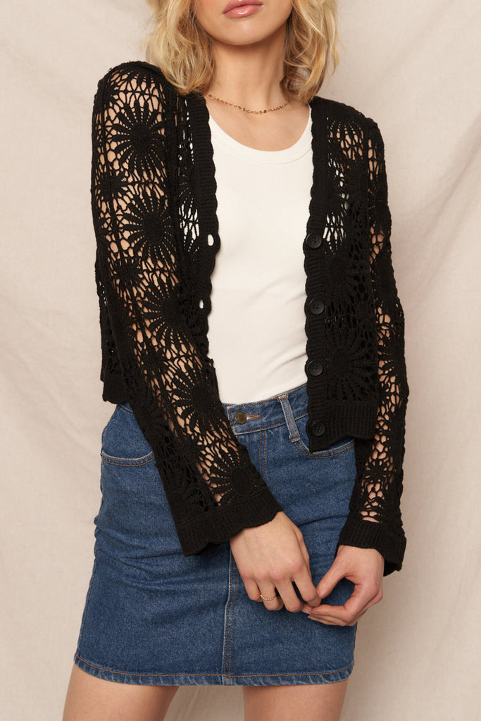 Lace & Stitch Cardigan
