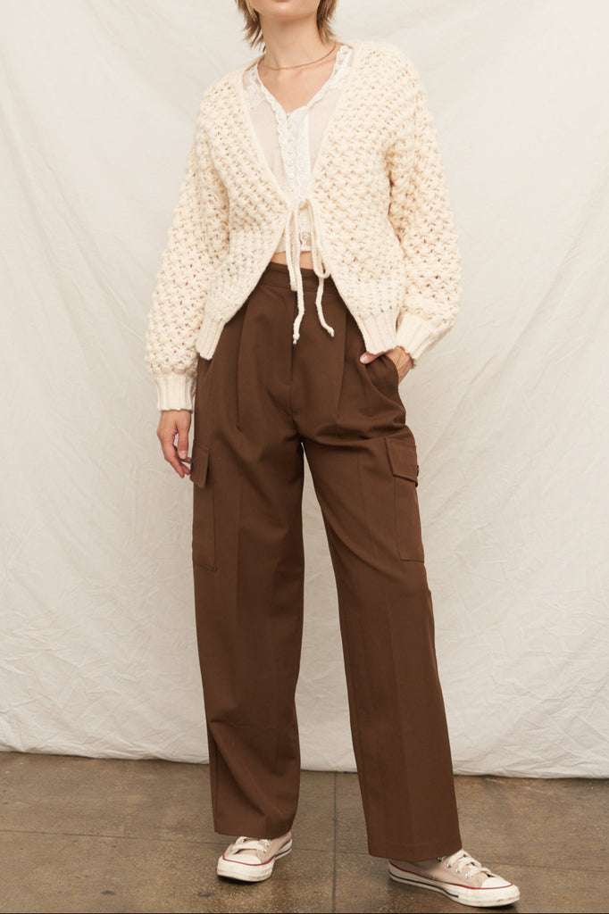 Oh So Cream Knit Cardigan