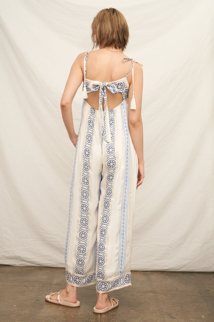 Solar Flare Back Tie Romper