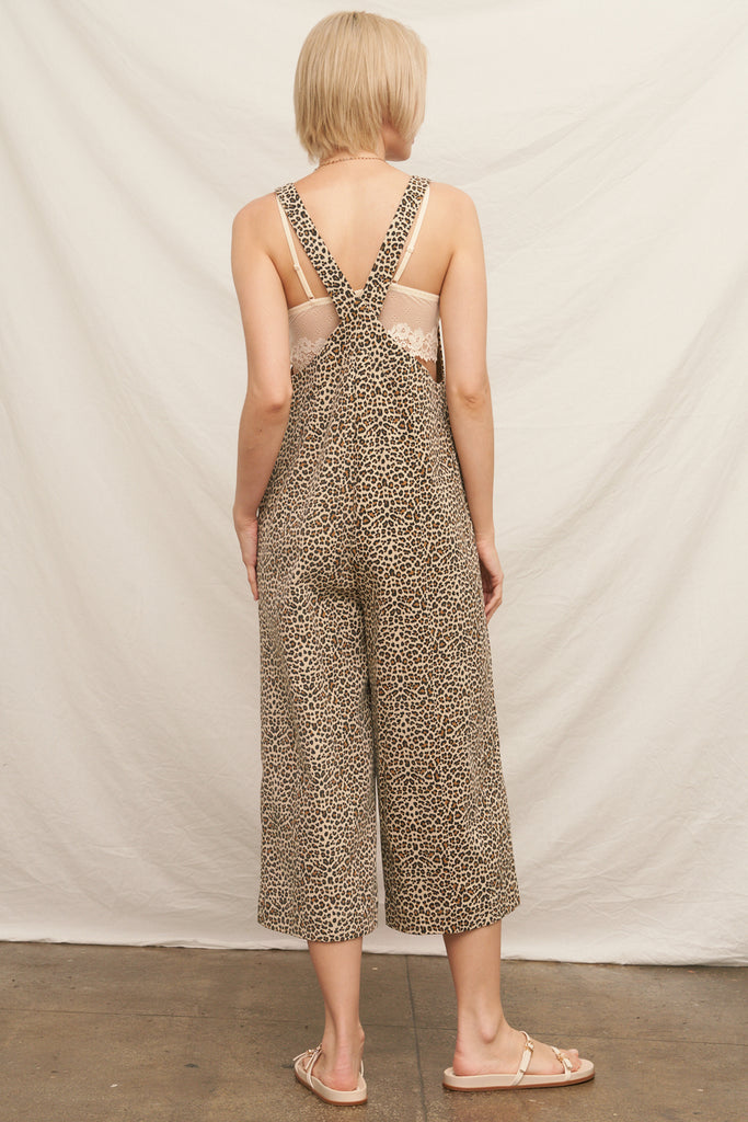 On the Prowl Sleeveless Jumpsuit