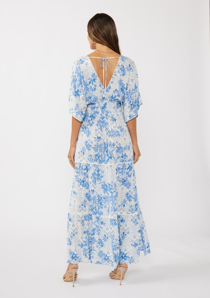 Soft Current Maxi Dress