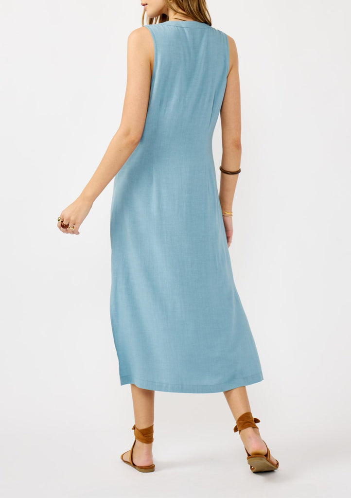 Ocean Dream Button Down Dress