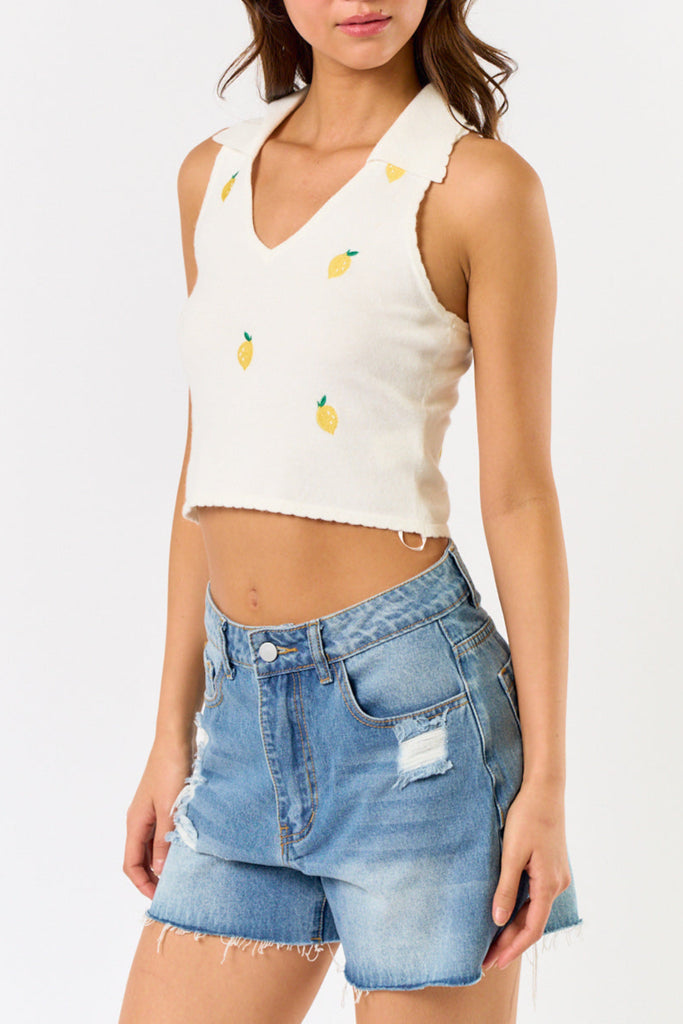 Citrina Lemon Halter