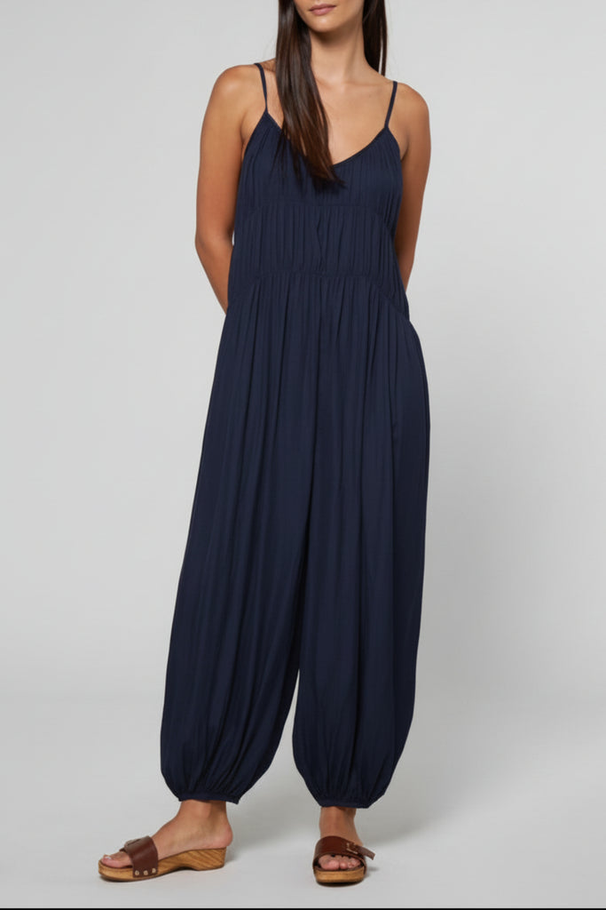 Smocked Cami Harem Jumpsuit
