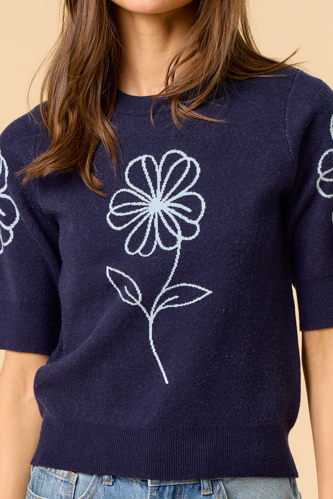 Daisy Daze Sweater Top