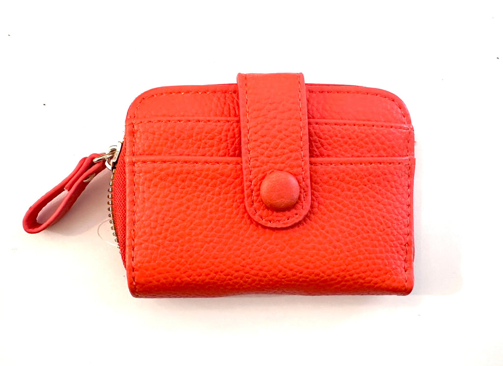 Margo Zipper Cardholder Wallets (Assorted Colors)