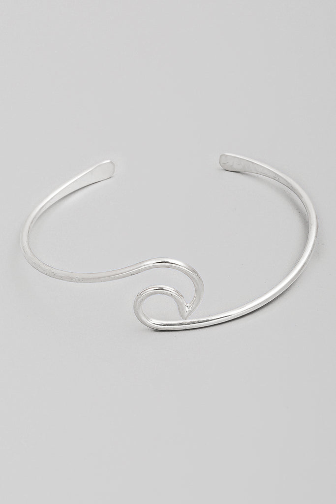 The Perfect Wave Bangle Bracelet (Gold/Silver)