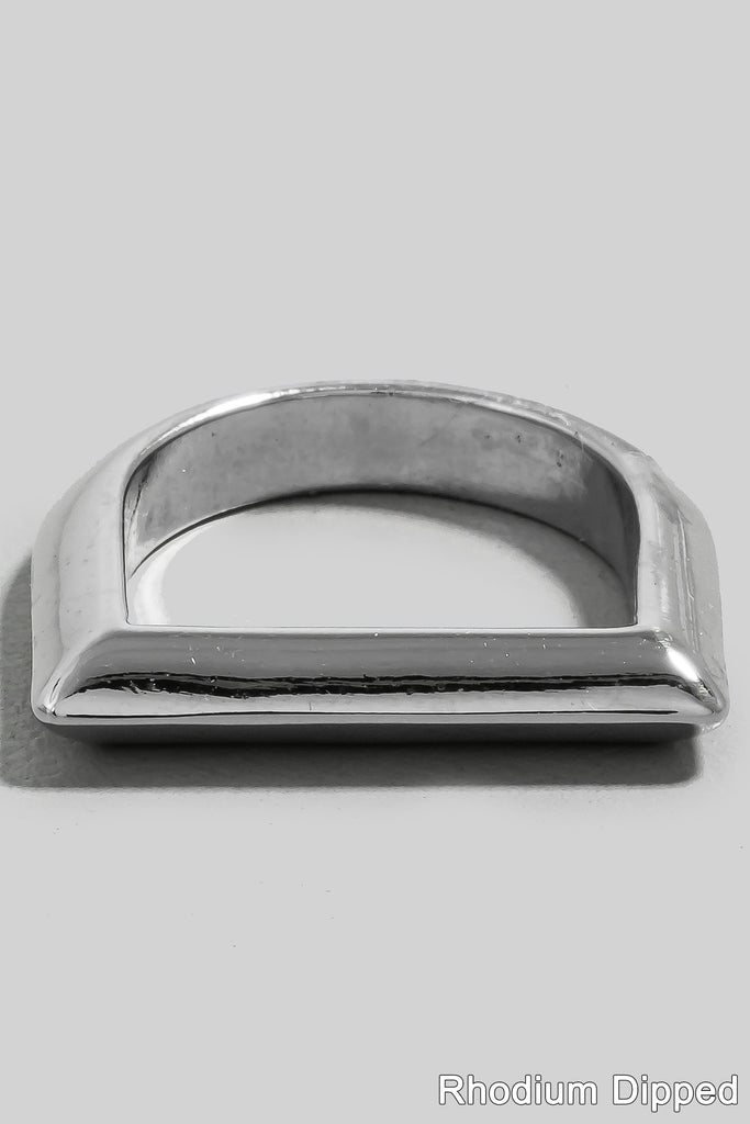"D" band ring