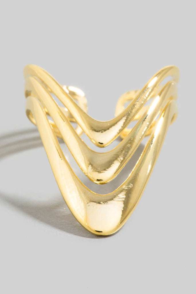 Layered Gold Ring