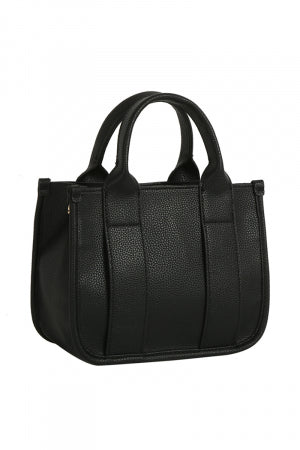 Nori Vegan Leather Small Satchel Purse (Assorted)