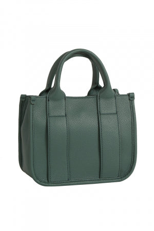 Nori Vegan Leather Small Satchel Purse (Assorted)