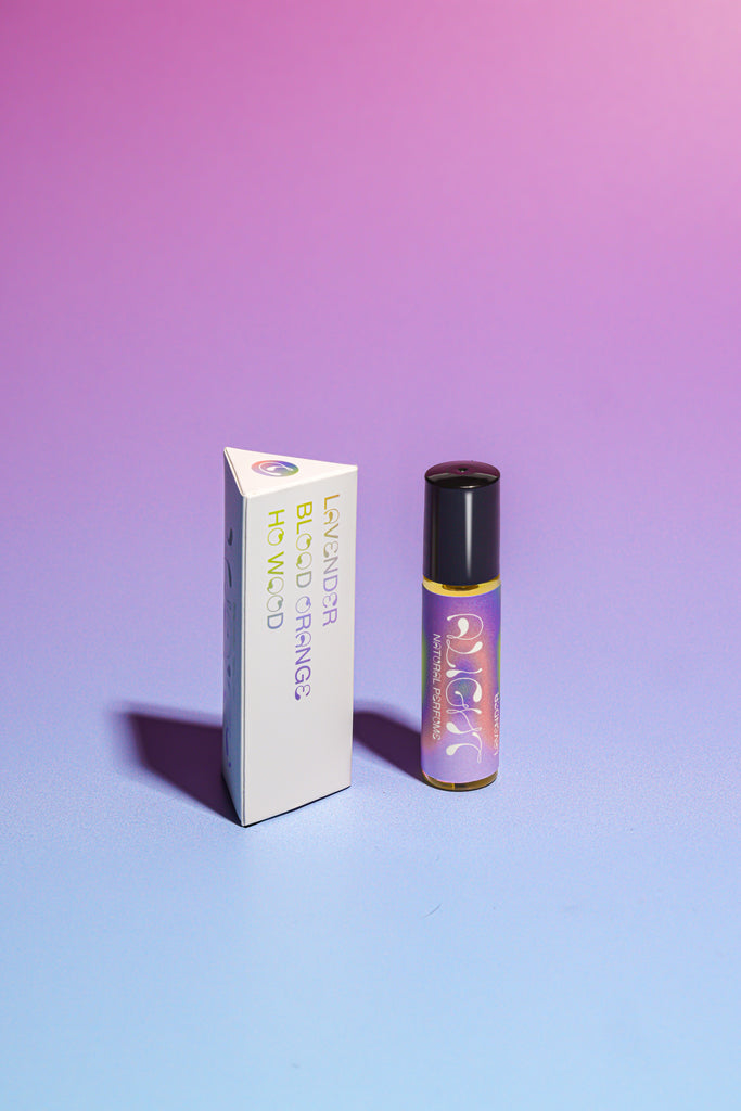 Lavender Blood Orange Ho Wood Roll on Perfume