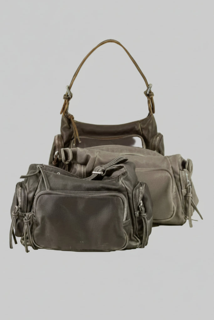 Retro Buckle Shoulder Bag