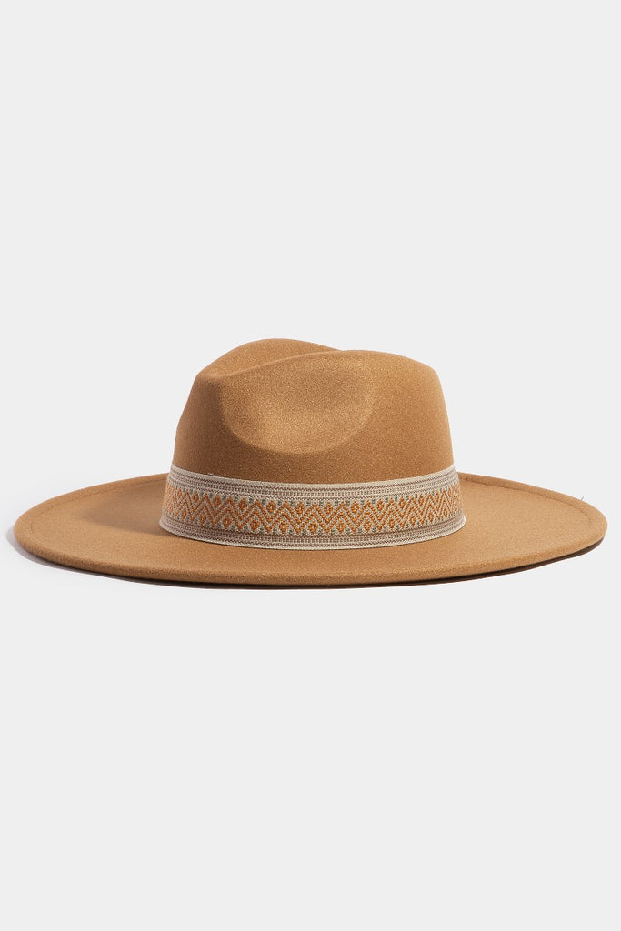 Aztec Flat Brim Hat (Assorted Colors)