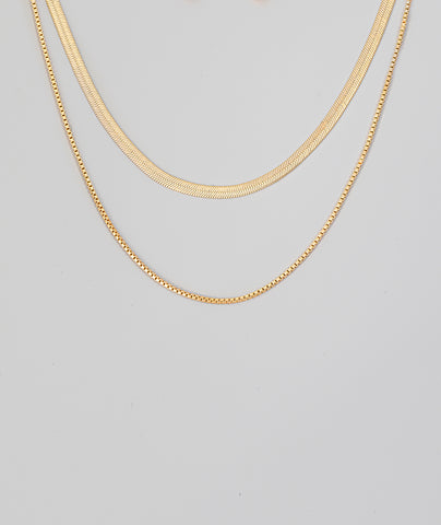 Plain and Simple Thick Hinge Bracelet (Gold/Silver)