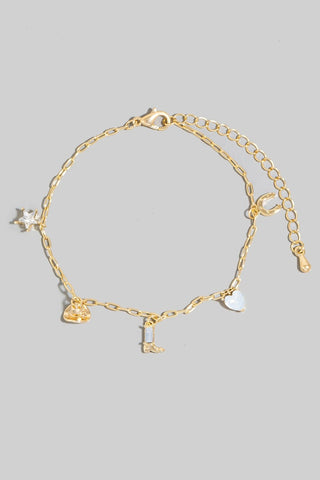 Plain and Simple Thick Hinge Bracelet (Gold/Silver)