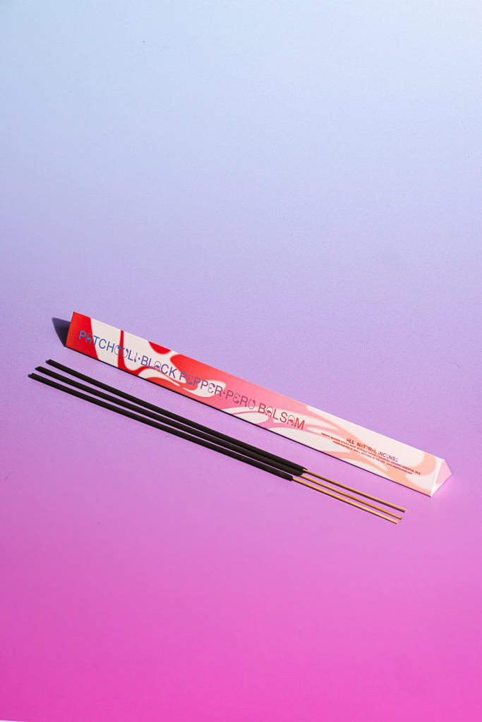 Patchouli Black Pepper Peru Balsam Incense