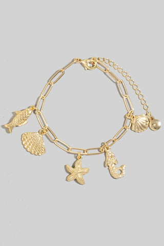 Plain and Simple Thick Hinge Bracelet (Gold/Silver)