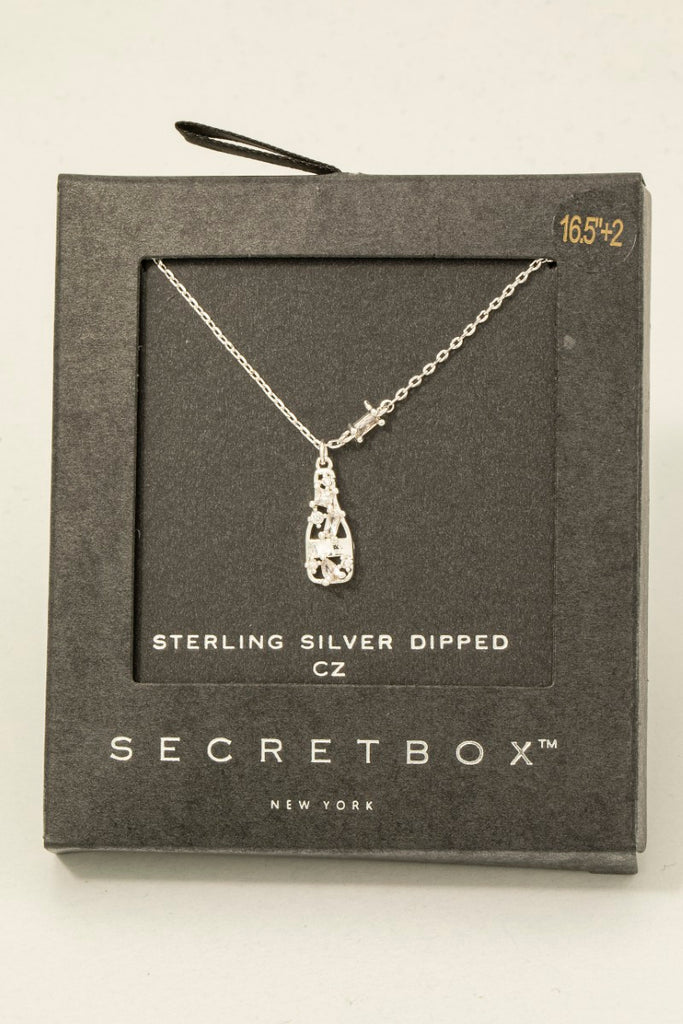 Champagne Charm Necklace