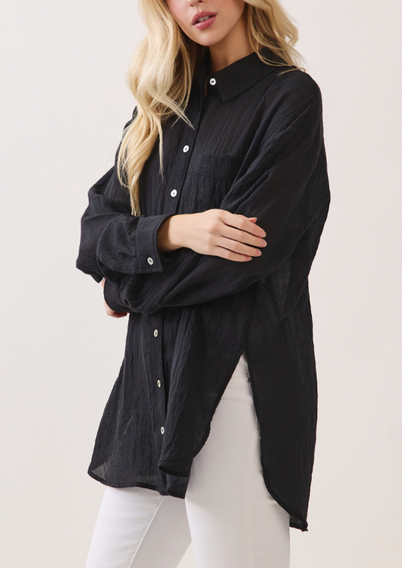The All-Day Long Sleeve Button-Up