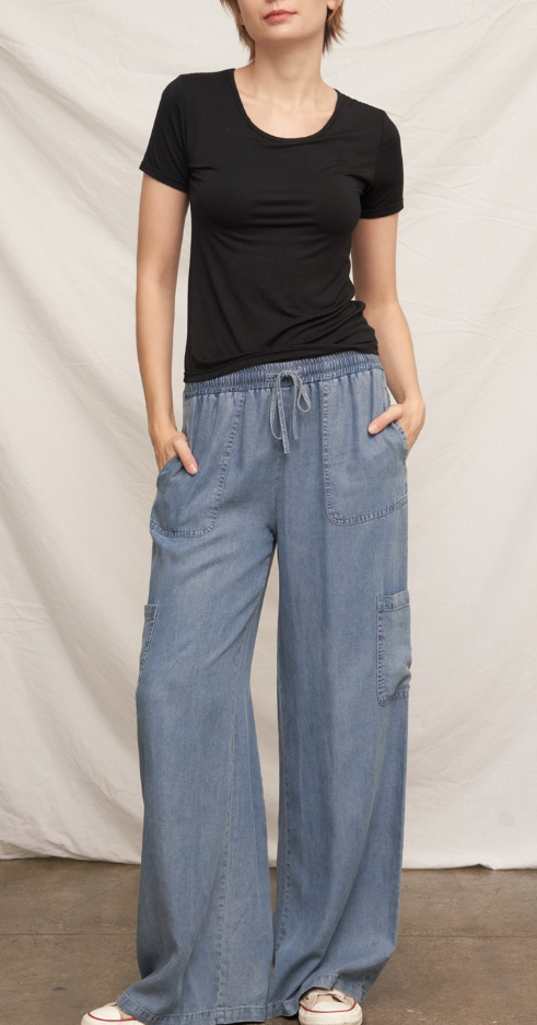 The Clean Line Scoop Top