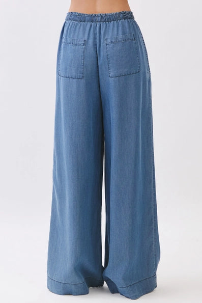 Boardwalk Bliss Tie Waist Bottoms